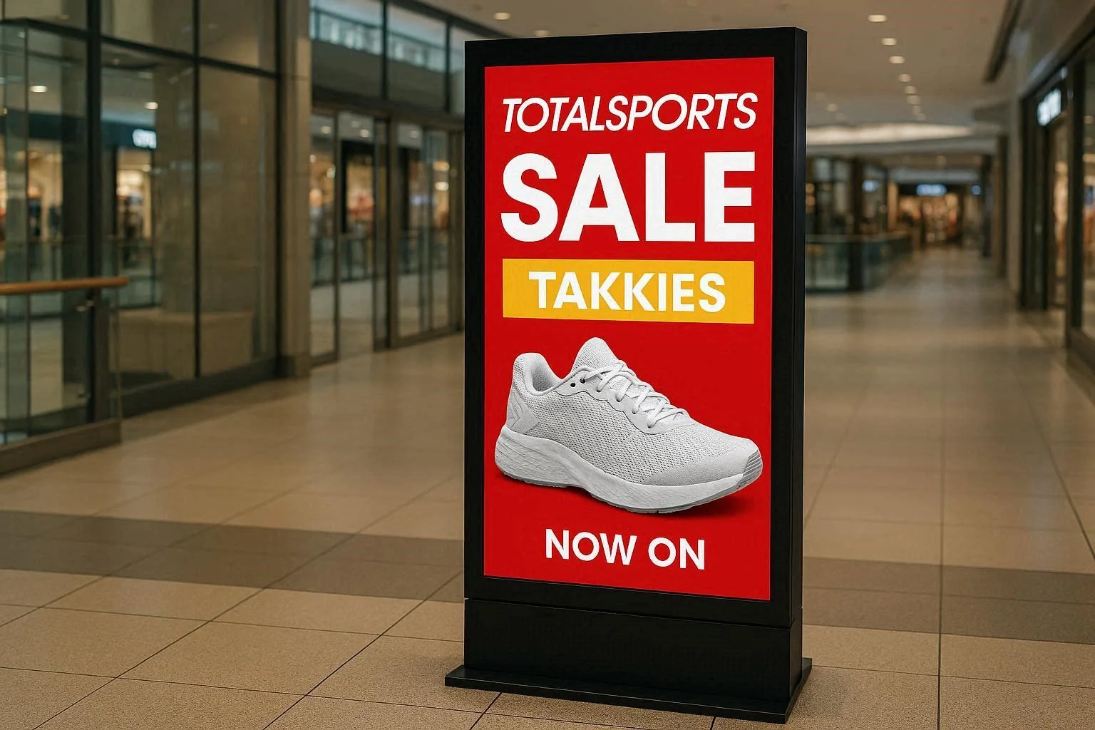 Client-supplied retail digital advertising screen reference